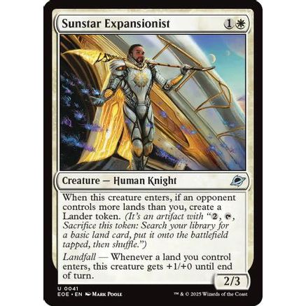 Sunstar Expansionist (EOE-041) - Edge of Eternities Foil