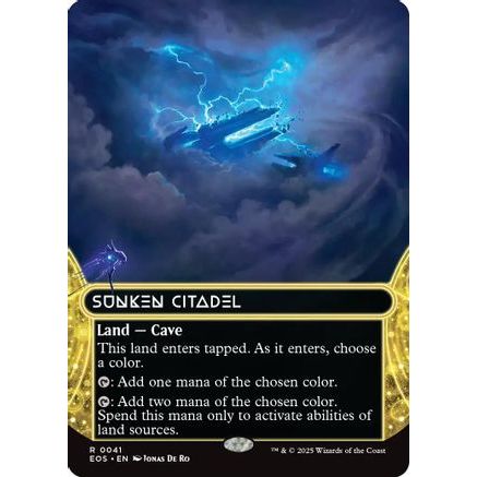 Sunken Citadel (0041) (Borderless) (EOS-041) - Edge of Eternities: Stellar Sights