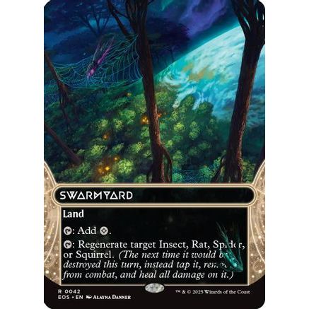 Swarmyard (0042) (Borderless) (EOS-042) - Edge of Eternities: Stellar Sights