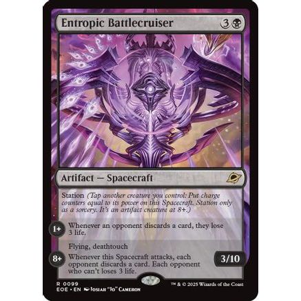 Entropic Battlecruiser (EOE-099) - Edge of Eternities Foil