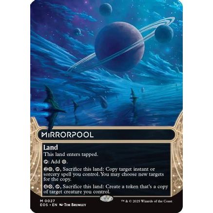 Mirrorpool (0027) (Borderless) (EOS-027) - Edge of Eternities: Stellar Sights