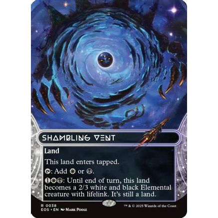 Shambling Vent (0038) (Borderless) (EOS-038) - Edge of Eternities: Stellar Sights
