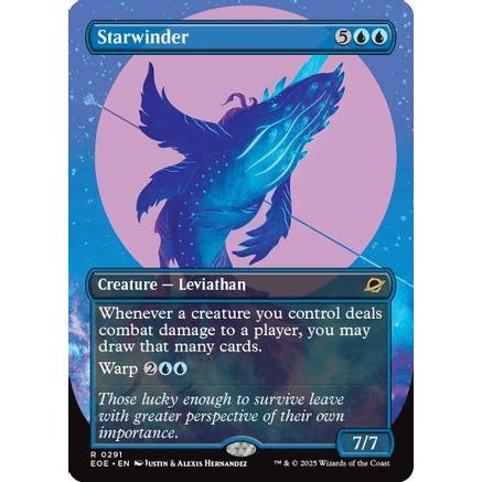 Starwinder (0291) (Borderless) (EOE-291) - Edge of Eternities Foil