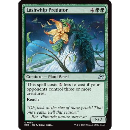 Lashwhip Predator (EOE-195) - Edge of Eternities Foil