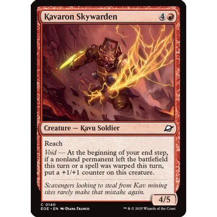 Kavaron Skywarden (EOE-140) - Edge of Eternities Foil