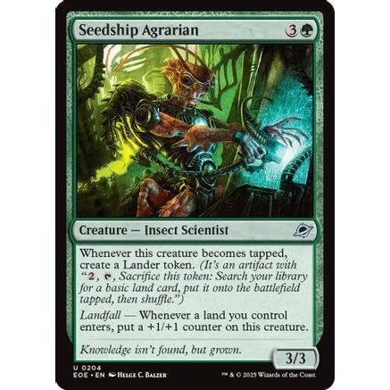 Seedship Agrarian (EOE-204) - Edge of Eternities Foil