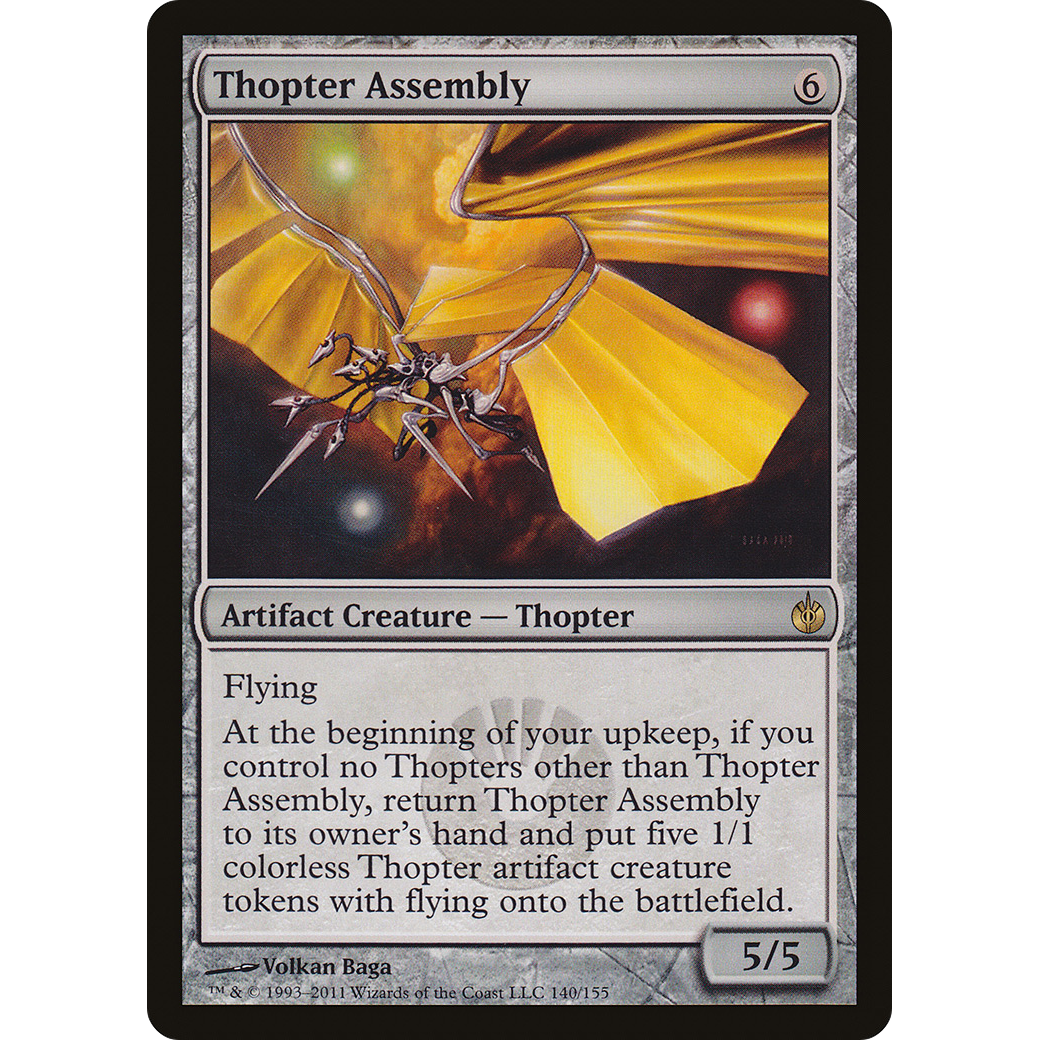 Thopter Assembly (MBS-140) - Mirrodin Besieged