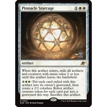Pinnacle Starcage (PPEOE-027) - Promo Pack: Edge of Eternities Foil