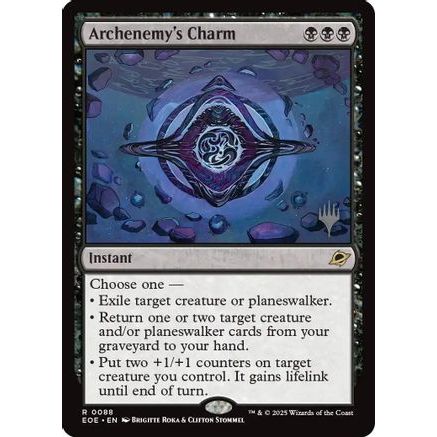 Archenemy's Charm (PPEOE-088) - Promo Pack: Edge of Eternities Foil