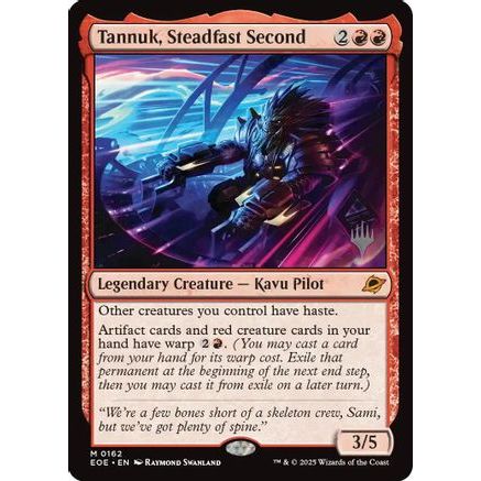 Tannuk, Steadfast Second (PPEOE-162) - Promo Pack: Edge of Eternities