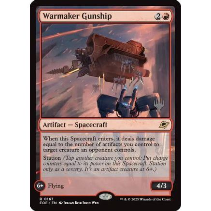 Warmaker Gunship (PPEOE-167) - Promo Pack: Edge of Eternities Foil