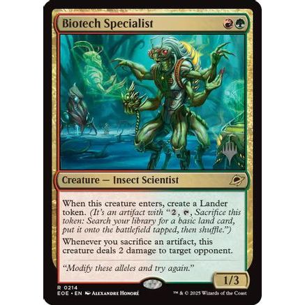 Biotech Specialist (PPEOE-214) - Promo Pack: Edge of Eternities