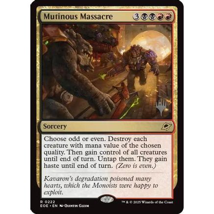 Mutinous Massacre (PPEOE-222) - Promo Pack: Edge of Eternities