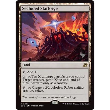 Secluded Starforge (PPEOE-257) - Promo Pack: Edge of Eternities Foil
