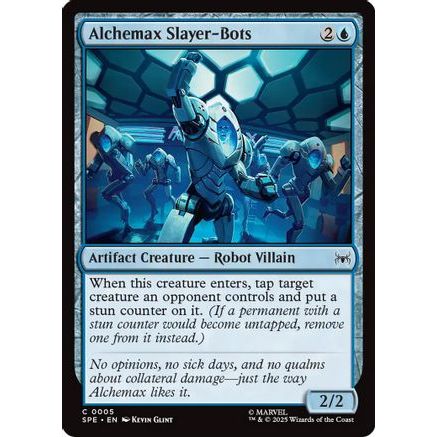 Alchemax Slayer-Bots (SPE-005) - Marvel's Spider-Man: Eternal-Legal Foil