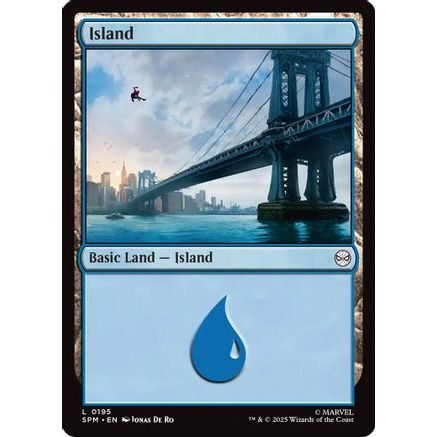 Island (0195) (SPM-195) - Marvel's Spider-Man Foil