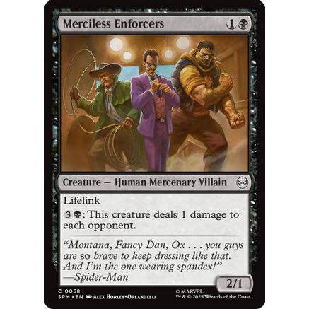 Merciless Enforcers (SPM-058) - Marvel's Spider-Man Foil