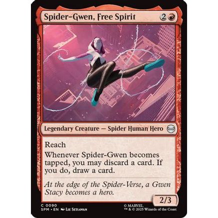 Spider-Gwen, Free Spirit (SPM-090) - Marvel's Spider-Man