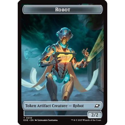 Robot // Lander (0006) Double-Sided Token (EOE-10 // 6) - Edge of Eternities