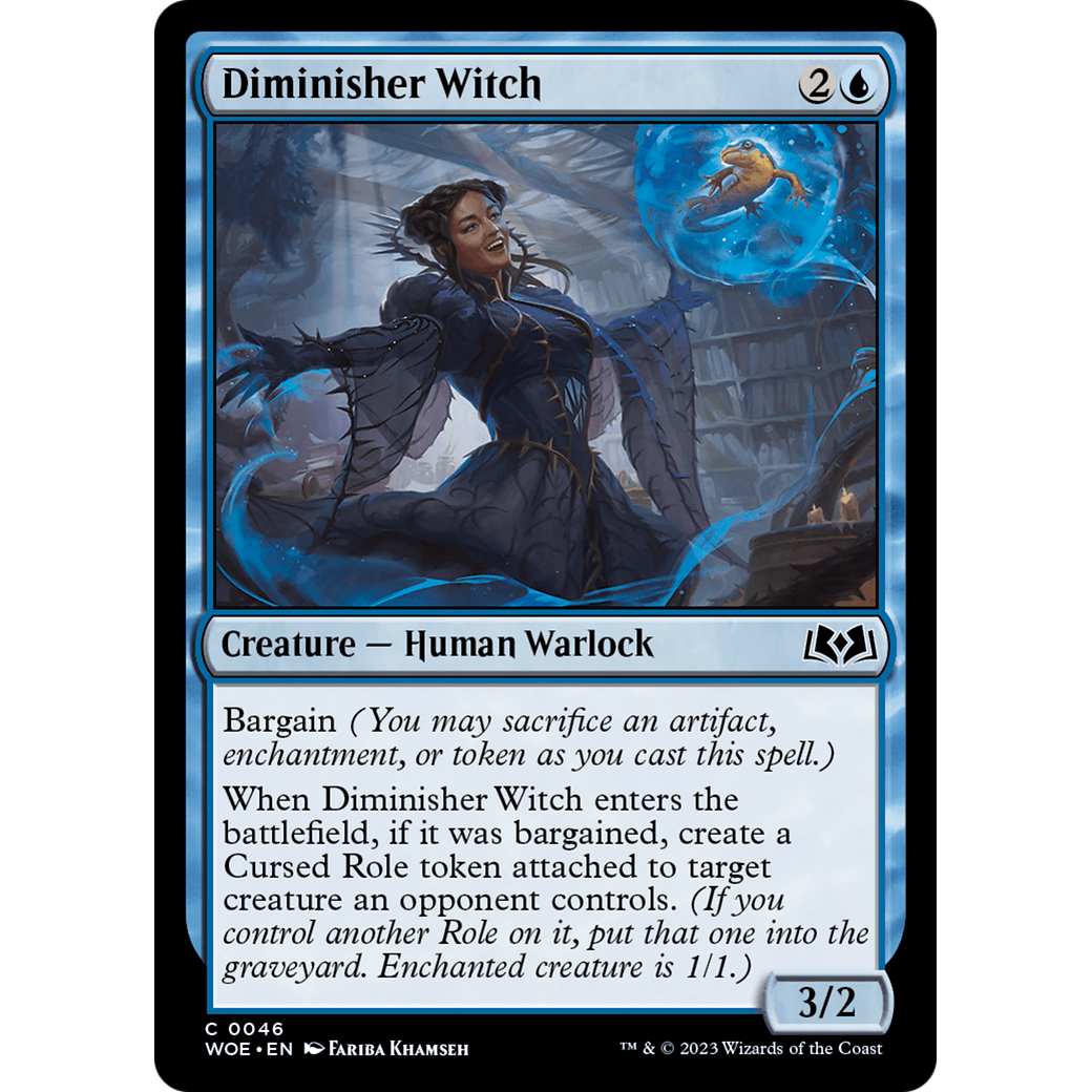 Diminisher Witch (WOE-046) - Wilds of Eldraine Foil
