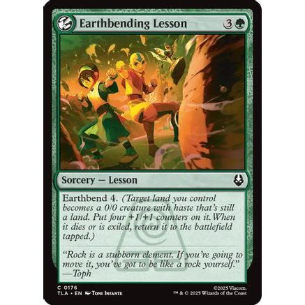 Earthbending Lesson (TLA-176) - Avatar: The Last Airbender