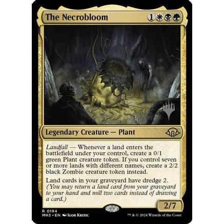 The Necrobloom (PPEOE-194) - Promo Pack: Edge of Eternities Foil