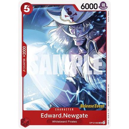 Edward.Newgate (OP12-002) - Legacy of the Master Release Event Cards