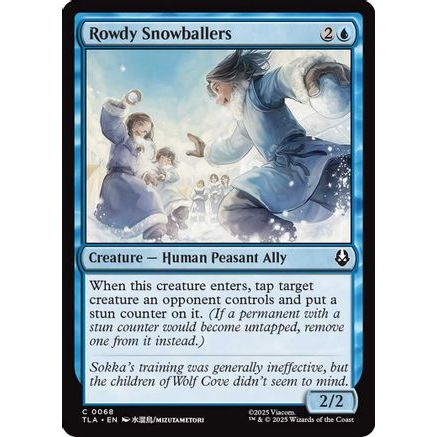 Rowdy Snowballers (TLA-068) - Avatar: The Last Airbender