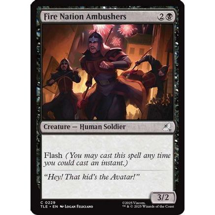 Fire Nation Ambushers (TLE-229) - Avatar: The Last Airbender: Eternal-Legal