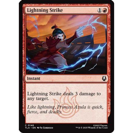 Lightning Strike (TLA-146) - Avatar: The Last Airbender Foil