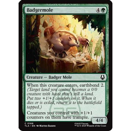 Badgermole (TLA-166) - Avatar: The Last Airbender Foil