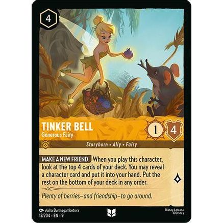 Tinker Bell - Generous Fairy (12/204) - Fabled