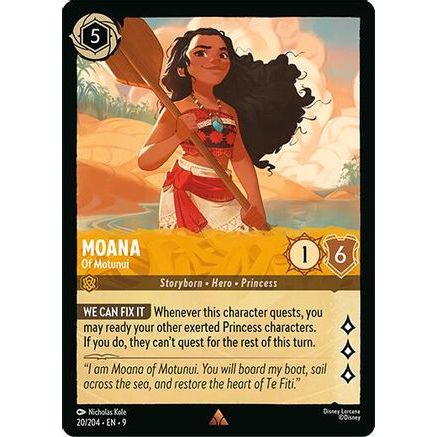 Moana - Of Motunui (20/204) - Fabled