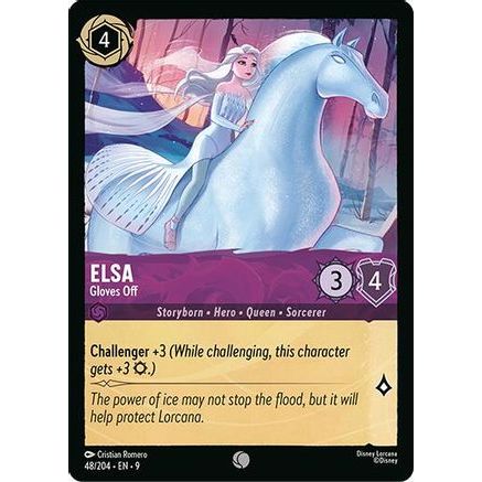 Elsa - Gloves Off (48/204) - Fabled Cold Foil