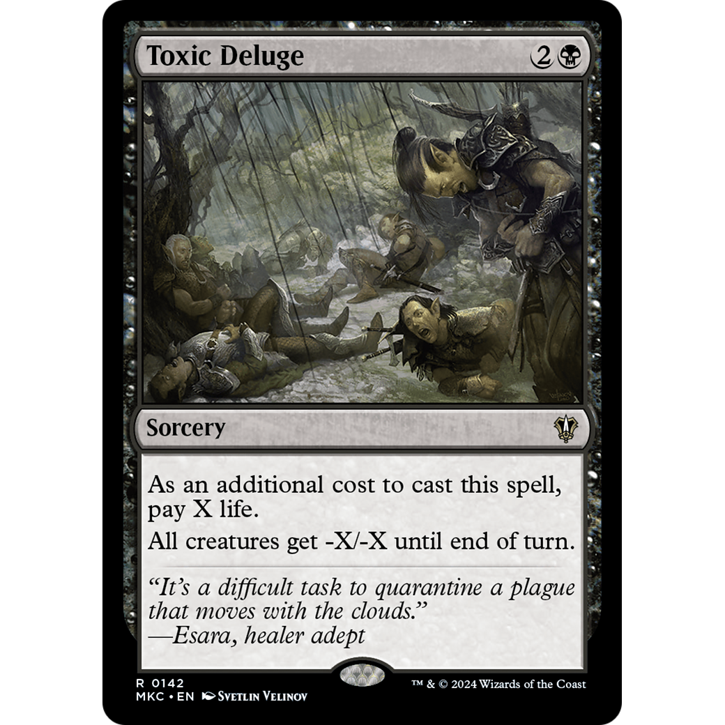 Toxic Deluge (MKC-142) - Murders at Karlov Manor Commander