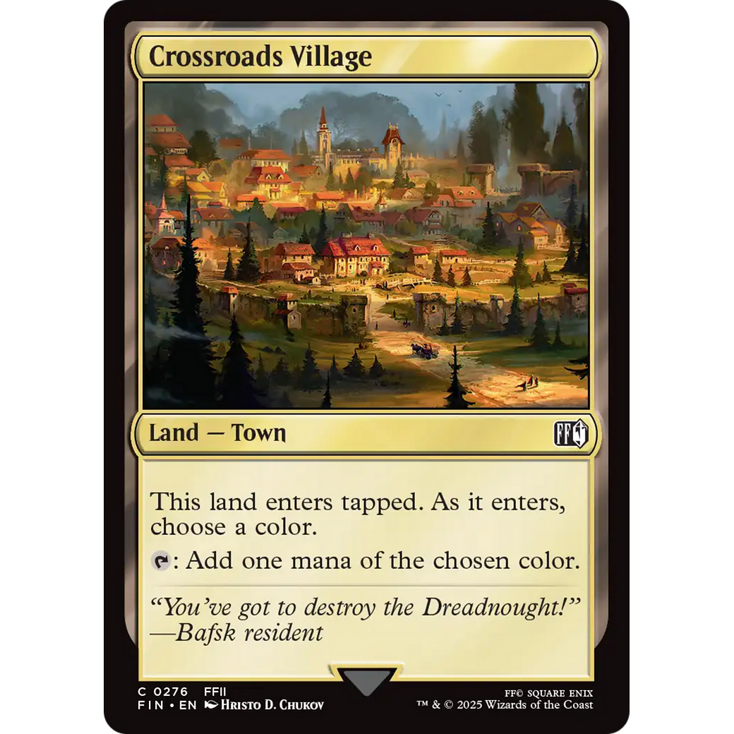 Crossroads Village (FIN-276) - FINAL FANTASY