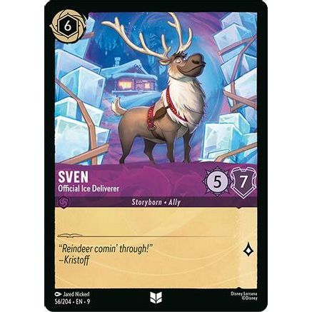 Sven - Official Ice Deliverer (56/204) - Fabled Cold Foil