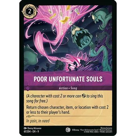 Poor Unfortunate Souls (61/204) - Fabled Cold Foil