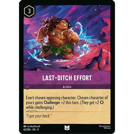 Last-Ditch Effort (62/204) - Fabled Cold Foil