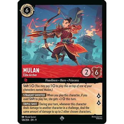 Mulan - Elite Archer (126/204) - Fabled