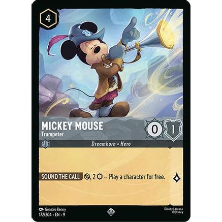 Mickey Mouse - Trumpeter (172/204) - Fabled