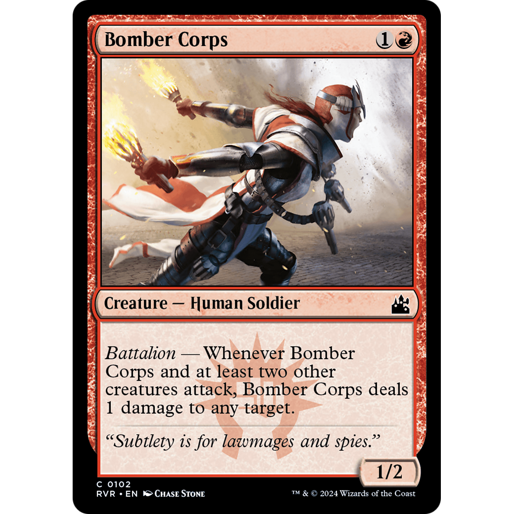 Bomber Corps (RVR-102) - Ravnica Remastered Foil