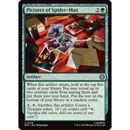 Pictures of Spider-Man (SPM-109) - Marvel's Spider-Man Foil