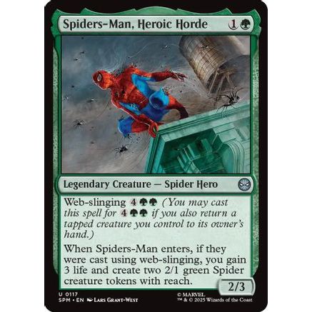Spiders-Man, Heroic Horde (SPM-117) - Marvel's Spider-Man Foil