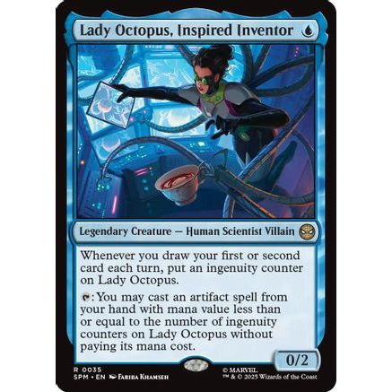 Lady Octopus, Inspired Inventor (SPM-035) - Marvel's Spider-Man Foil
