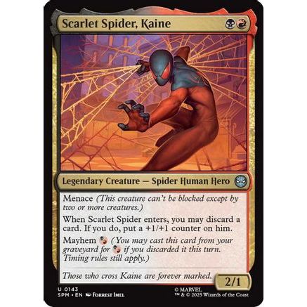 Scarlet Spider, Kaine (SPM-143) - Marvel's Spider-Man Foil