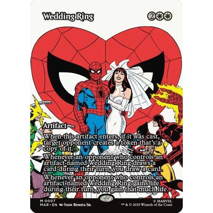 Wedding Ring (Borderless) (MAR-007) - Marvel Eternal-Legal