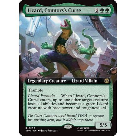 Lizard, Connors's Curse (Extended Art) (SPM-265) - Marvel's Spider-Man