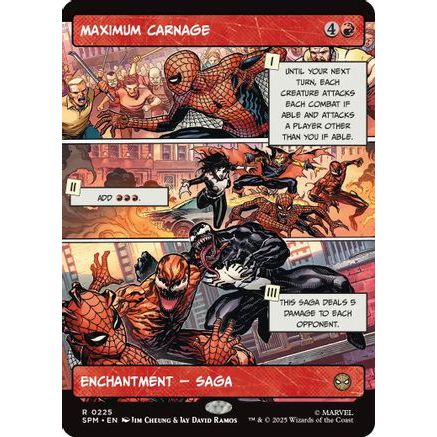 Maximum Carnage (Borderless) (SPM-225) - Marvel's Spider-Man