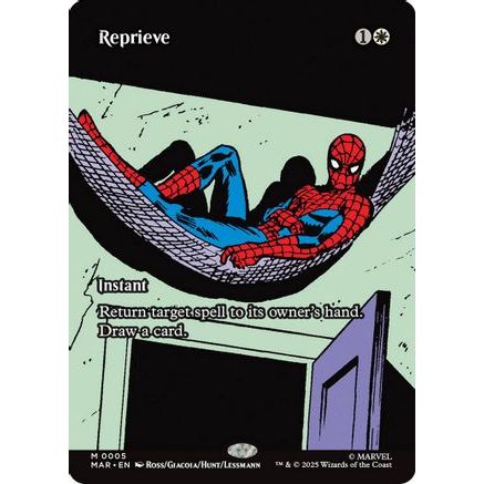 Reprieve (Borderless) (MAR-005) - Marvel Eternal-Legal Foil
